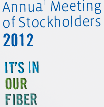 Annual Meeting of Stockholders 2012